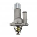 Aluminum Engine Cooling Coolant Thermostat Housing Cover For Ford Focus 2012 2015 And Mazda 3 5 Lf70-15-170 Lf7015170 