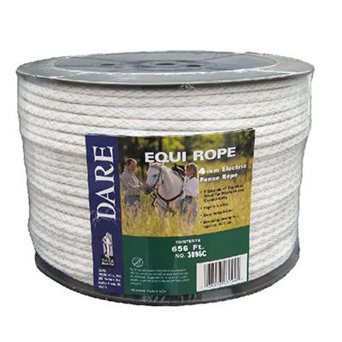 Dare Products 3095 4mm X 656 White Equi Rope