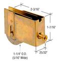 Crl 1-1 4 Stainless Steel Ball Bearing Sliding Glass Door Roller With 25 32 Wide Housing For Crown And Penco Doors Package 