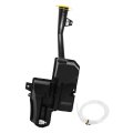 Washer Fluid Reservoir With Pump And Cap For Honda Pilot 2016 2021 Passport 2019 2020 Front Wheel Drive Plastic 