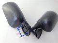 Httmt Mt073- Motorcycle Carbon Fiber Aftermarket Racing Mirrors Compatible With 2000-2003 Cbr954rr Cbr929rr