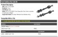 Front Stabilizer Bar Link Kit 2 Piece Compatible With 2005-2008 Ford F-150 Rwd From 11 29 2004