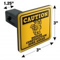 Doozer Construction Zone Ahead Fraggle Rock Tow Trailer Hitch Cover Plug Insert