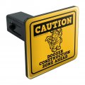 Doozer Construction Zone Ahead Fraggle Rock Tow Trailer Hitch Cover Plug Insert