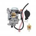 Whfzn 0470-449 Carburetor With Fuel Valve For Arctic Cat 400 500 Carb 2x4 4x4 2000-2003