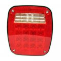 Fortpro Universal 16 Leds Box Lamp Brake Light With License Plate F235290 