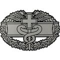 Us Army Combat Medical Badge Clear Decal 