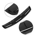 Front Grille And Fog Light Bezels Set 5pcs Grill Chrome Black Replacement For 2013-2016 Santa Fe Sport