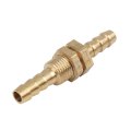 6mm Brass Hose Barb Fitting Connector Coupler For Joiner Air Water Fuel Pipe 
