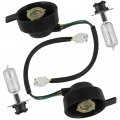 Caltric 2x Left And Right Headlight Socket Bulb Compatible With Yamaha Wolverine 450 Yfm450fx 2006-2010