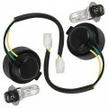 Caltric 2x Left And Right Headlight Socket Bulb Compatible With Yamaha Wolverine 450 Yfm450fx 2006-2010