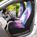 Goodold Galaxy Unicorn Car Seat Covers Set Of 2 Auto Fronts Protector High Stretch Back Easy Install Bucket Seat Cover For Suv