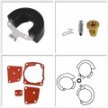 Waltyotur Triple Carburetor Rebuild Kit With Float Replacement For Johnson Evinrude V6 60 Degree 105 150 175 Hp