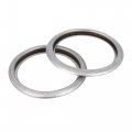 X Autohaux 20pcs M20 Silver Tone Oil Drain Plug Gasket Replacement For Subaru 11126aa000