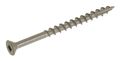 Green Painted Square Drive Deck Screws 8 X 1 25 In Type 17 Point Flat Head Ceramic Coated Rust Protection 500 Pack Model 48263 