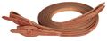 Weaver Leather Protack Quick Change Split Rein Features Tab Bit Ends Brown 5 8 X 