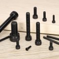100 Pieces M4x8mm Hex Socket Head Cap Screws 304 Stainless Steel Machine Bolts With Wrench Full Threaded Black Zinc Plating 