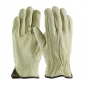 Pip Industry Grade Top Grain Pigskin Leather Drivers Glove Keystone Thumb 70-360 Natural 3xl Pack Of 12 
