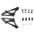 Aintier 1 Set Abs Spoiler Wing Compatible For Universal 57 Matte Black Rear Trunk Tail