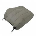 Waltyotur Driver Bottom And Top Leather Seat Cover Camel Gray Replacement For Expedition 2007-2015