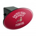 Sacred Heart University Pioneers Logo Oval Tow Trailer Hitch Cover Plug Insert