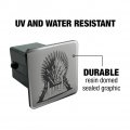 Game Of Thrones Iron Throne Icon Tow Trailer Hitch Cover Plug Insert