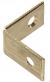 Hardware Essentials 851151 Brass Corner Braces 4 Pack 1-1 2 