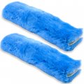 Andalus Australian Sheepskin Seat Belt Covers Pack Of 2 Hypoallergenic Ultra Soft Shoulder Seatbelt For All Ages Vehicle Types 