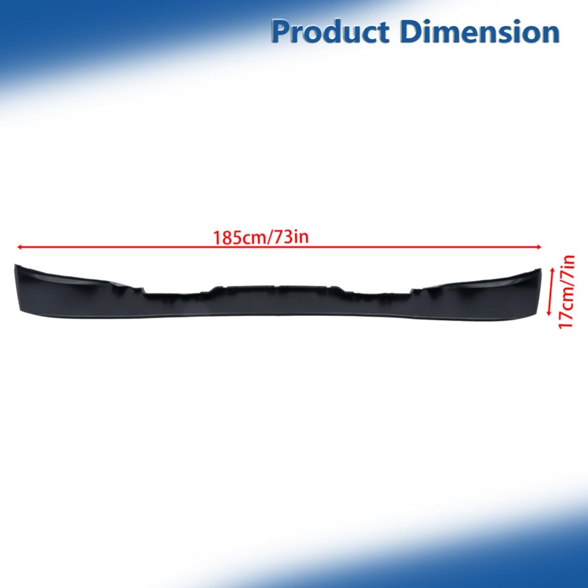 Front Lower Bumper Valance Air Deflector Textured Black For Colorado 2015 2020 And Canyon Without Tow Hook Hole 23450920