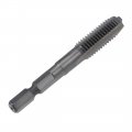 Uxcell Metric Machine Tap M10 Thread 1 5 Pitch H2 3 Flutes Hex Shank High Speed Steel