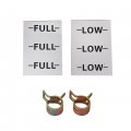 Wflnhb Overflow Coolant Bottle With Bracket Excavator Reservoirs Replacement For Kubota
