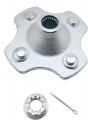 Rear Axle Wheel Hub 42410-hc4-750 42410-hf1-a00 With Nut Replacement For Honda Trx200 Trx250 Trx300 Trx420 Atv