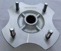 Rear Axle Wheel Hub 42410-hc4-750 42410-hf1-a00 With Nut Replacement For Honda Trx200 Trx250 Trx300 Trx420 Atv