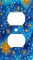 Celestial Starburst Decorative Outlet Cover 