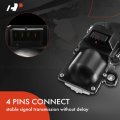 A-premium Front Windshield Wiper Motor Compatible With Buick Skyhawk Cadillac Cimarron Chevy Astro S10 Cavalier Gmc Jimmy