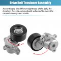 X Autohaux Belt Tensioner Pulley Assembly For Nissan Altima 2007-2013 Maxima Murano 2009-2014 Serpentine 11955-ja10d