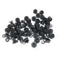 50 Pcs Door Panel Clips Trim Fasteners For Volkswagen Golf Jetta Mk4 Passat Part Number 3b0-868-243 3b0868243 Car Interior 