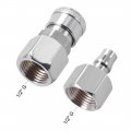 Uxcell Air Tool Pressure Washer Female High Flow Coupler Plug G1 2 Quick Connect Fitting 2set
