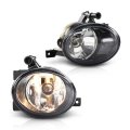 Front Fog Lamp Light With Halogen Bulbs For Vw Touareg 2011-2014 7p6941699 7p6941700 Black 