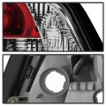 Acanii For 2014-2015 Nissan Altima Grey Edge Trim Incandescent Tail Light Brake Lamp Replacement Left Driver Side