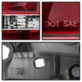 Acanii For 2014-2015 Nissan Altima Grey Edge Trim Incandescent Tail Light Brake Lamp Replacement Left Driver Side