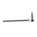 Machine Screws Flat Head Phillips Drive 12 24 X 3 In Grade 18 8 Stainless Steel 25 Pack