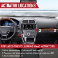 Blend Door Actuator Replaces Yh-1779 Aa5z-19e616-c 604-234 Compatible With Ford Lincoln Vehicles Explorer 2011-2017 Flex