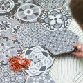 800pcs Wall Floor Tile Plastic Y Type Spacers Tiling Tools 1 5mm 16 Inch Hexagon For Ceramic Tiles Installation White 