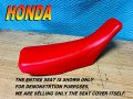 New Replacement Seat Cover Fits Cr500 Honda Cr125 Cr 125 500 Red 159a