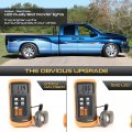 4-pieces For 2003-2009 Compatible With Dodge Ram 2500 3500 Dually Pickup Red Amber Led Strip Rear Fender Light Side Marker Lamp