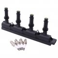 Motoku Ignition Coil And Spark Plugs For Chevrolet Cruze Sonic Trax Buick Encore Elr 1 4