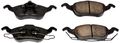 Z16 Evolution Ceramic Brake Pads Front For Ford Focus 2000 To 2004 Low Dust And Noise Free Braking Model 16-816 