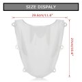 Clear Windscreen For Cbr600rr 2005 2006 Abs Plastic Motorcycle Windshield To Prevent Wind Sand And Rocks Easy Installation