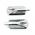 Hongk- Style 106- Chrome Motorcycle Footpeg Foot Pegs Footrest Compatible With 1984-2017 All Street 500 Softail Slim Roadster